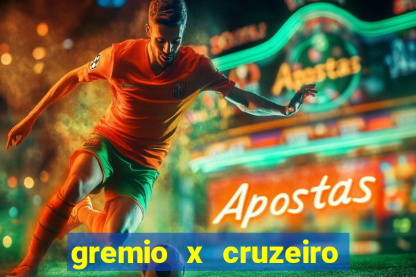 gremio x cruzeiro ao vivo hd